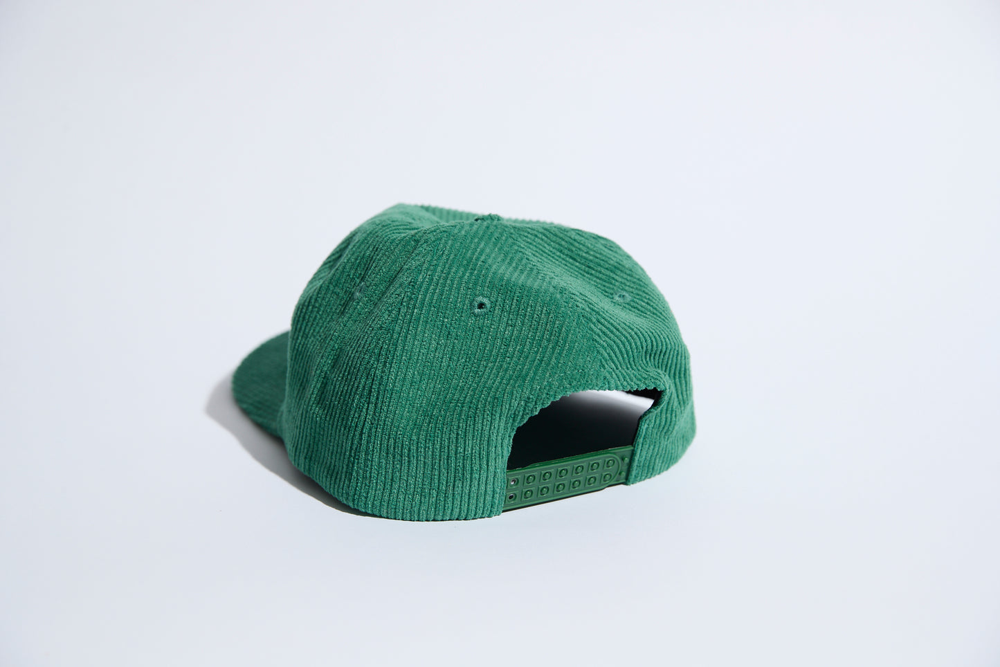 GREEN CORDUROY HAT